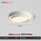 Modern Nordic Ceiling Light LED Bedroom Lamp Indoor Lighting