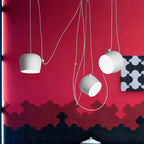 Industrial Black White Chandelier LED Lighting for Restaurant Bar Office