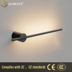 LED Modern Wall Lamp with Built-In Switch for Bedroom Living Room Decor