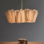 Nordic Fabric Ceiling Chandelier - Handmade Wabi Sabi Vintage Bedroom Pendant Lights