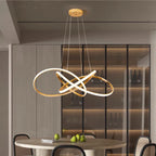 Modern Pendant Light: Indoor LED Chandelier Ceiling Lamp - Decorative Dining Room Lighting
