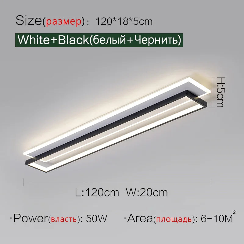 Modern LED Ceiling Light for Aisle, Corridor, Entry, Porch, Balcony, Cloakroom