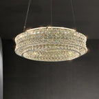 K9 Crystal Luxury Chandelier for Restaurant Bar Hotel LED Lamps