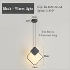 Modern Nordic Circle Lamp Bar Restaurant Chandelier Luxury Home Decor