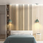 Modern Wood Pendant Lights Nordic Hanging Lamps for Living Room and Bar