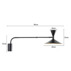 Modern Rotatable LED Wall Lamp for Living Room Bedroom Study Reading