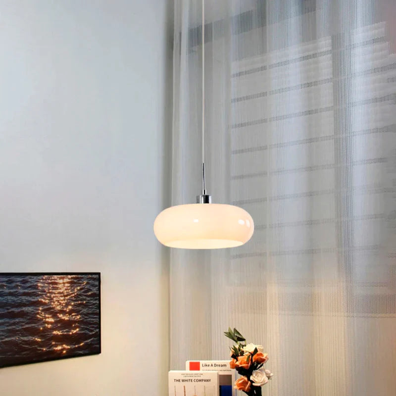 Luxe Orange Pendant Lamp for Dining Room & Bedroom Decoration by Afralia™
