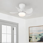 Nordic Bedroom Fan Chandelier for Home Indoor Lighting by Afralia™