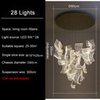 LED Light Ceiling Chandelier for Modern Home Decor & Ambient Lighting