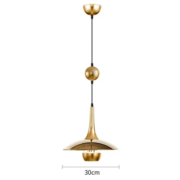 Shift UFO Pendant Light: Adjustable Height, Creative Design for Restaurants