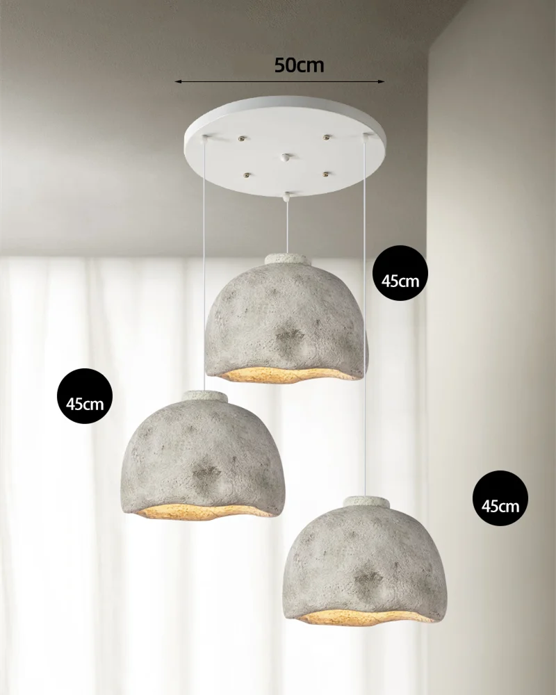 Japanese Style Resin Pendant Lights for Home Decor and Lighting Needs