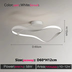 Modern Minimalist Bedroom Ceiling Lamp