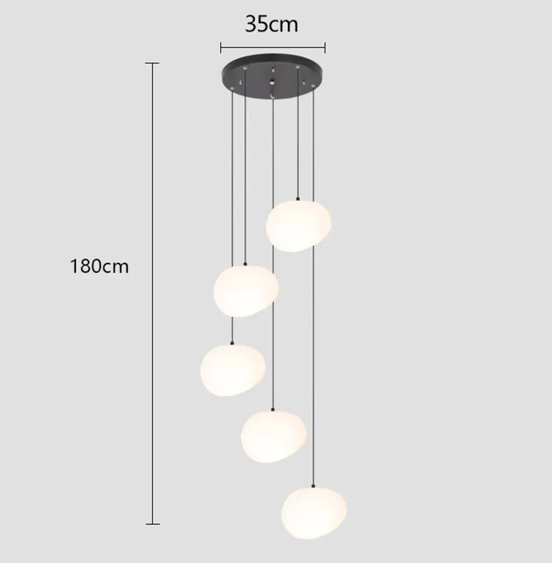 Nordic Dining Room Pendant Light Chandelier for Indoor Living Room Decor