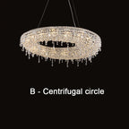 Bird Nest Crystal Pendant Chandelier | Modern Hall Hotel Living Dining Room Luster