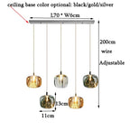 LED Stair Chandelier: Luxury Amber/Crystal Indoor Lighting Fixture