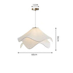 Nordic Simple Cloth Chandelier LED Pendant Light for Living Room & Bedroom