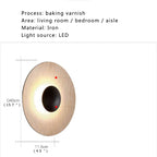 Nordic LED Wall Lamp: Modern Aluminum Sconce Lights for Bedroom Decor