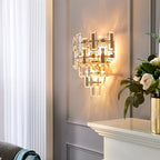 Crystal Wall Lamp: Elegant Living Room & Bedroom Decor
