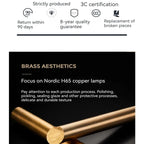 Copper Surface Mount LED Ceiling Light with Remote Control for Living Room