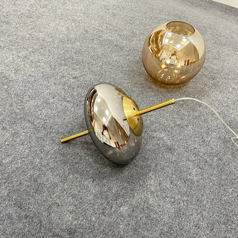 Amber Glass Chandelier: Luxury Lighting for Bedroom, Dining Room, Kitchen, Restaurant & Art Decor