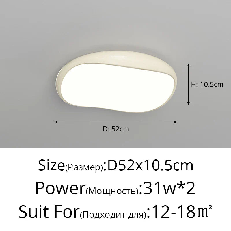 Nordic Ceiling Lights in White, Black, Red: Designer Lighting for Home Decor