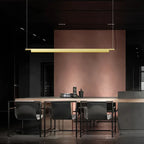 Scandinavian Linear Pendant Lamp for Living Room Office LED Dining Table