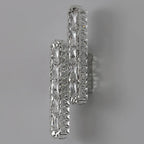 Oval Crystal Wall Lamp: Modern Minimalist Light Luxury for Living Room & Bedroom