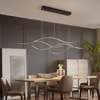 Modern Minimalist LED Chandelier for Dining Room and Bar Lighting
