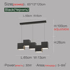 Modern Geometric Pendant Lights for Dining Room and Office