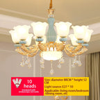 Luxe European Chandelier for Living Room, Bedroom, Dining Hall - Modern, Elegant Design