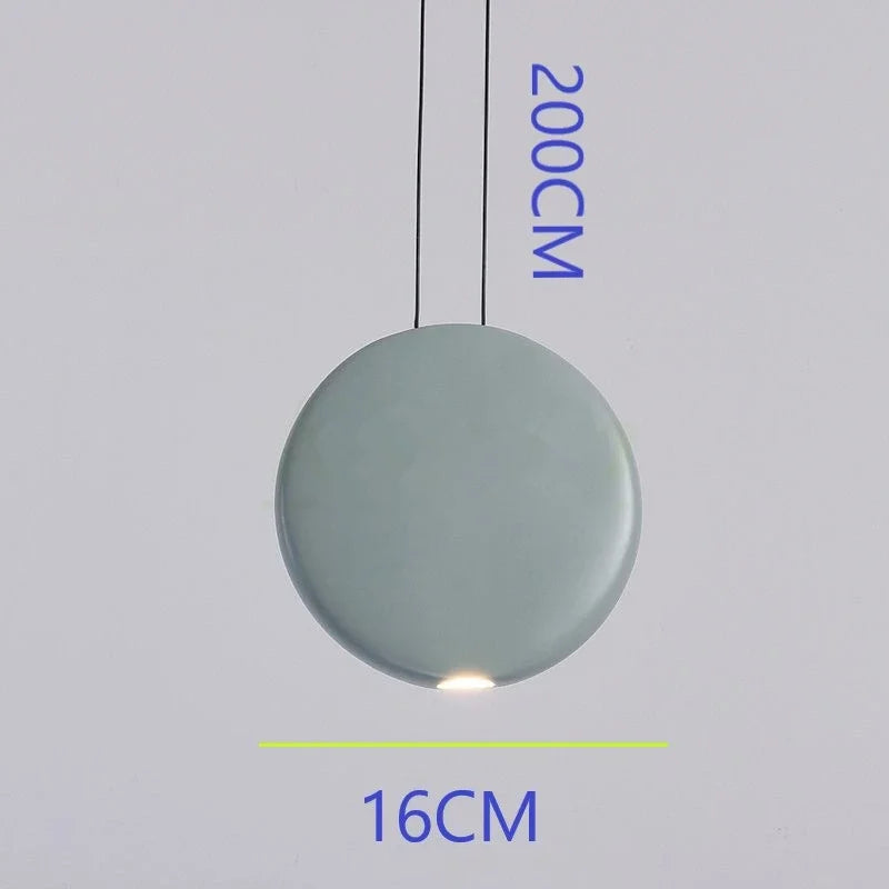 Scandinavian Moon Crescent Chandelier, Minimalist Kitchen Island Pendant Lamp