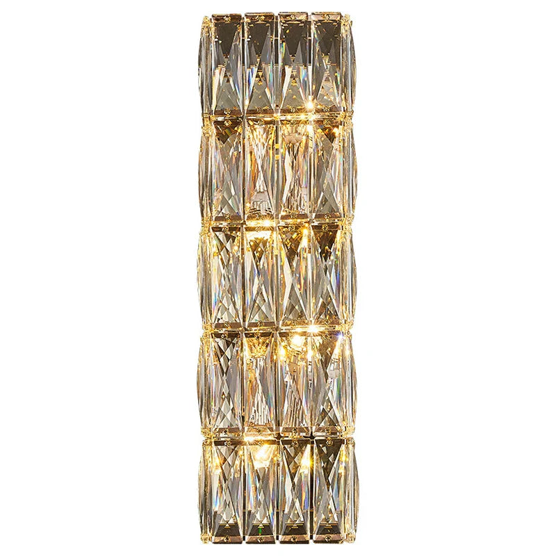 Luxury Crystal Wall Lamp for Living Room, Bedroom, Hotel Decor