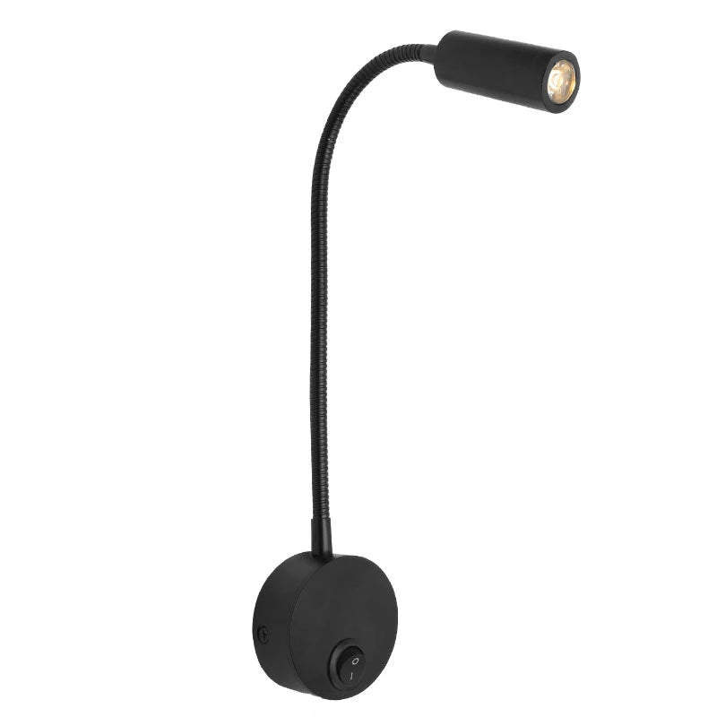 Adjustable Indoor LED Wall Lamp Spotlight Fixture, Aluminum, Rotatable 350°