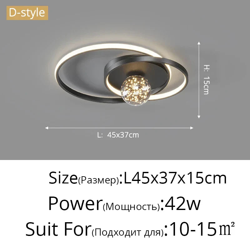 Gypsophila Chandelier: Modern Ceiling Light for Living Room, Bedroom, Home.