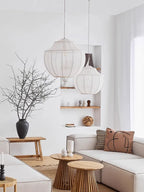 Nordic Fabric Pendant Lights Minimalism by - Stylish Hanging Lamp for Home Decor