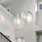 Silk Shell Pendant Lamp: Japanese Style, Simple Design for Living Room, Bedroom, Kitchen