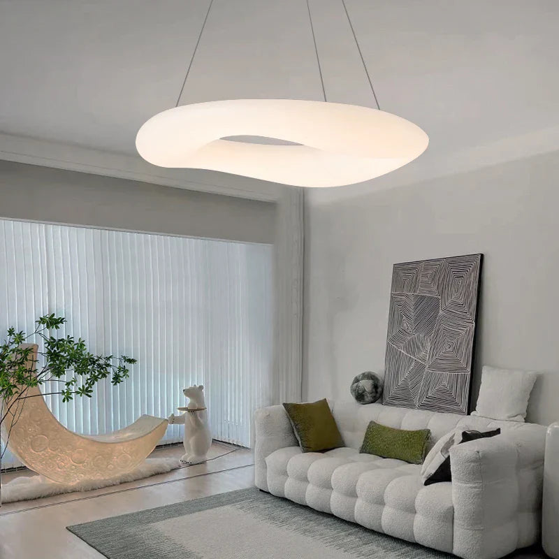 Cozy Cotton Ceiling Chandelier for Bedroom, Kitchen, and Living Room