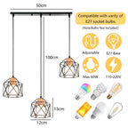 Wood LED Pendant Chandelier: Modern Nordic Home Decor Hanging Light for Kitchen, Living, Dining Room