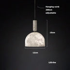 Alabaster Pendant Lights LED Designer Hanging Lamps For Living Room