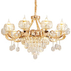 Crystal Chandelier: Grand European Villa High-end Fixture for Living Room, Restaurant, Building