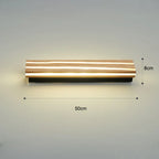 Nordic Wooden LED Wall Sconce for Bedroom Living Room Bathroom Lighting