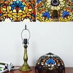 Tiffany Style Stained Glass Led Table Lamp