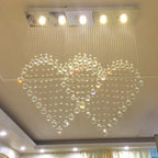 Crystal Chandelier: Modern Dining Table & Bar Lamp for Bedroom & Dining Room Lighting