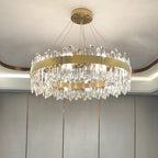 Crystal Chandelier: Post-Modern High-End Luxury for Living Room, Bedroom, and Restaurant