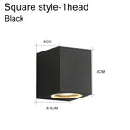 Outdoor GU10 Wall Lamp | Die-casting Engineering Lighting for Garden Villa