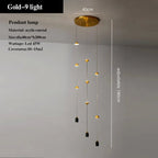 Modern Metal Floor Lamp with Marble Decor for Living Room