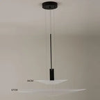 Nordic minimalist pendant light by Afralia™: White designer replica for bedroom and dining table