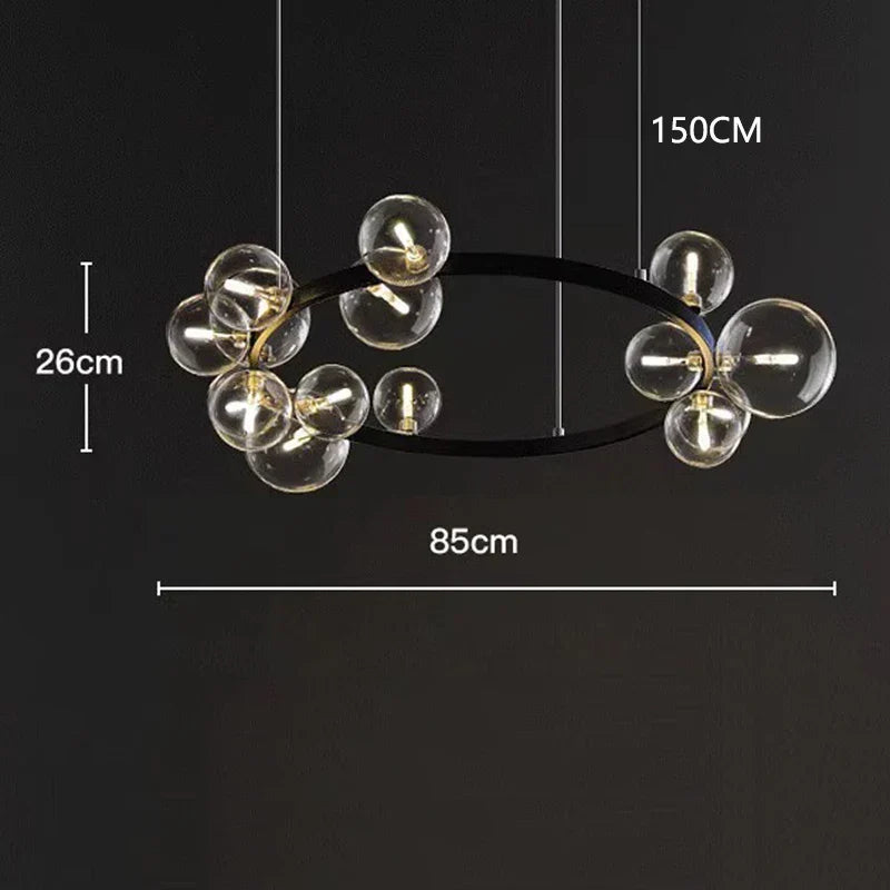 Modern LED Pendant Light for Home Decor and Indoor Lighting