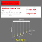 Minimalist Meteor Shower Chandelier for Modern Home Decor Lighting