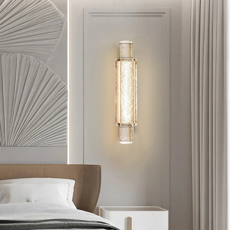 Crystal Luxury LED Wall Sconce for Bedroom Living Room Hallway